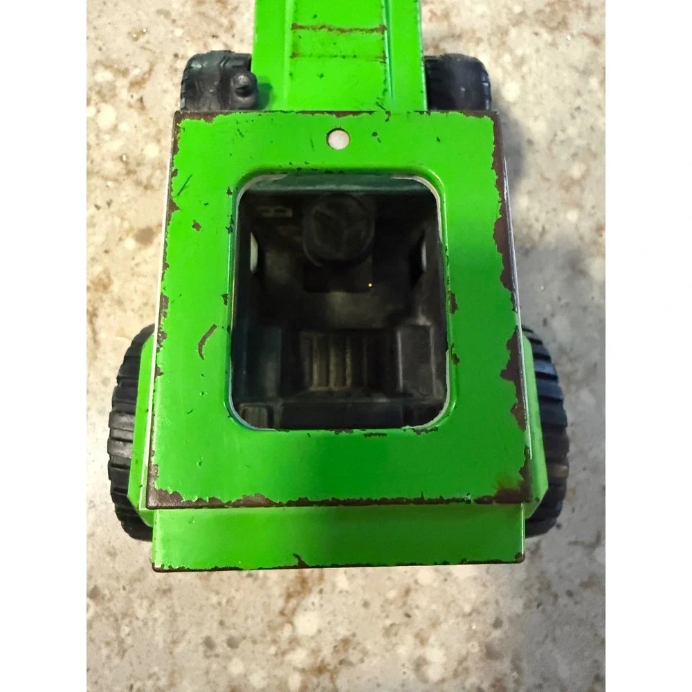 Vintage Nylint Pressed Steel Tractor Green Ol Mac Nylint Farm Toy Made in USA